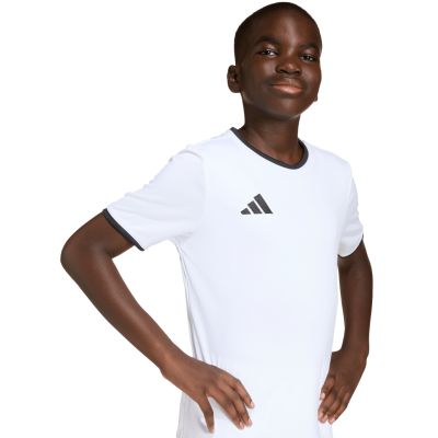 16. adidas Entrada 26 Jersey for kids white and black JZ2532