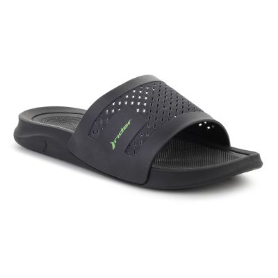 RIDER SMASH V SLIDE AD BLACK/DARK GRAY/GREEN 12568-BU414
