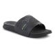 RIDER SMASH V SLIDE AD BLACK/DARK GRAY/GREEN 12568-BU414