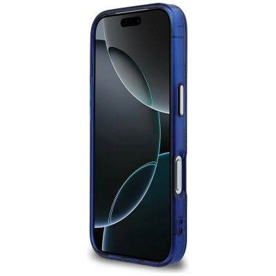 5. Karl Lagerfeld IML K Head Logo MagSafe Case for iPhone 17 Pro - Blue