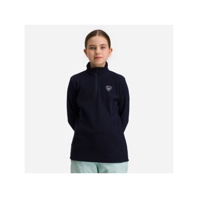 3. ROSSIGNOL Girl 1/2 Zip Fleece Sweatshirt Navy Blue