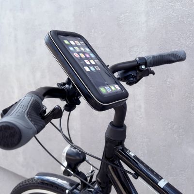 5. Wozinsky phone holder for bike, motorcycle, scooter black (WBHBK7)