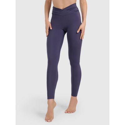 6. Women's quick-drying yoga and pilates leggings 4F 4FWAW25TFTIF369-31S