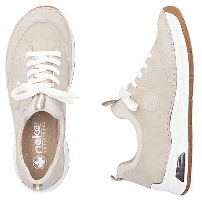 3. Rieker 44562-62 comfortable beige women's shoes