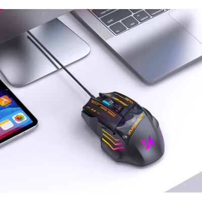 11. Wozinsky WMGK-1179W Wired Optical Gaming Mouse 7200 DPI with Backlight - Black