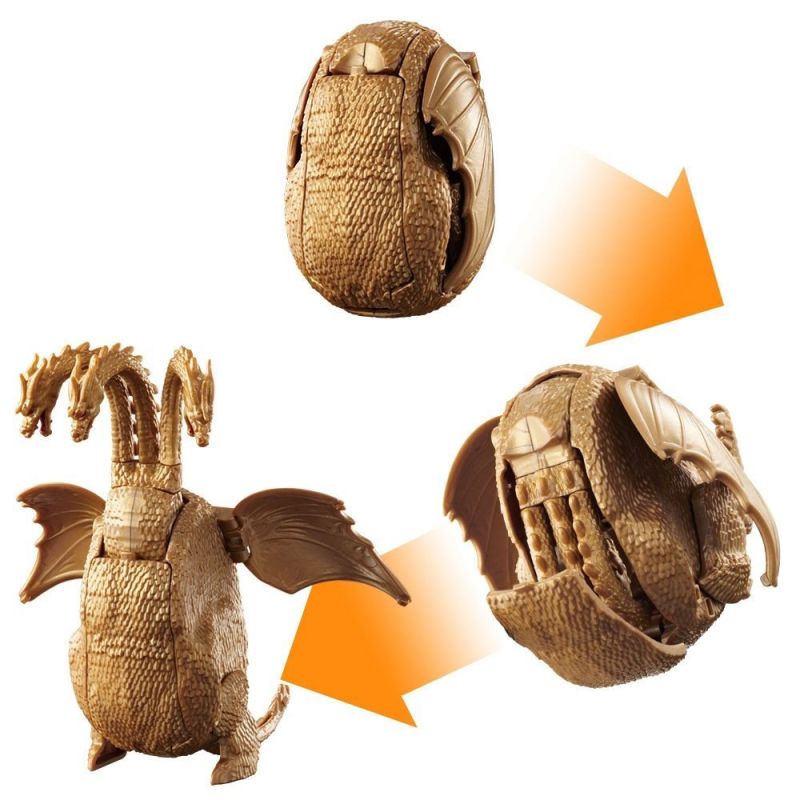 3. GODZILLA EGG MONSTER - KING GHIDORAH