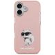 3. Karl Lagerfeld IML Aquarelle Choupette & Logo MagSafe iPhone 17 Case - Pink