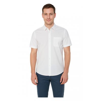BOSS Relegant_6-short_M BIANCO shirt (50537331-100)