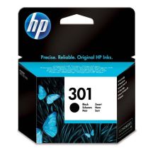 HP Black Ink Cartridge HP 301, HP301=CH561EE, 190 pages, 3 ml