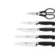 2. ZWILLING Four Star 4-Piece Knife Block Set, Black