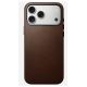 Nomad Traditional Leather Case for 17.5 cm (6.9") Mobile Phone Brown