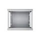 2. EXTRALINK WALL-HUNG RACK CABINET 9U 600X450 GRAY