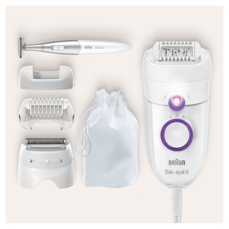 2. Braun Silk-épil 5 825 Power 28 tweezers White, Purple