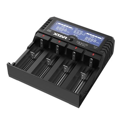 6. XTAR CHARGER FOR CYLINDRICAL LI-ION 18650 BATTERIES – 4 CHANNELS VP4L PLUS