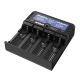 6. XTAR CHARGER FOR CYLINDRICAL LI-ION 18650 BATTERIES – 4 CHANNELS VP4L PLUS
