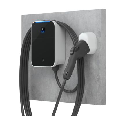 3. Ubiquiti EV Station Lite White, Black Polycarbonate (PC) Wall 1 Built-in 4.32 cm (1.7") display