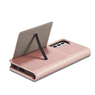 10. Magnet Card Case for Samsung Galaxy S22 + (S22 Plus) Pouch Wallet Card Holder Pink