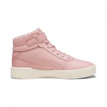 Puma CARINA 2.0 MID WTR women's winter shoes insulated sneakers made of eco-leather pink (385852-04)