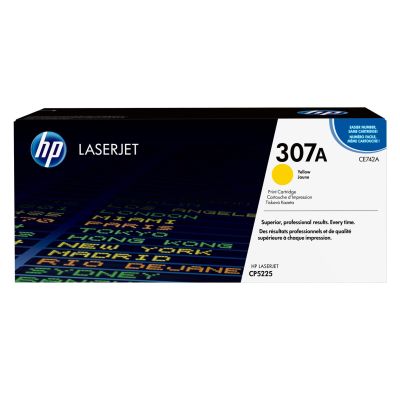 79. HP 307A original yellow LaserJet toner cartridge