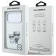 8. Karl Lagerfeld Smooth Karl & Choupette Bodies Sketch MagSafe Case for iPhone 18 Pro Max / 17 Pro Max Beige