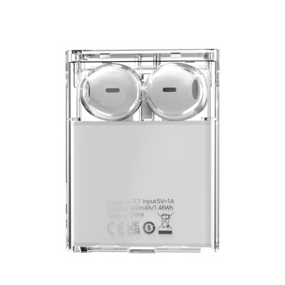 6. TWS Joyroom JR-TC1 IceLens Series wireless headphones with LED lights - white