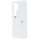6. Karl Lagerfeld IML KC Script MagSafe Case for Samsung Galaxy S26 Ultra - Transparent