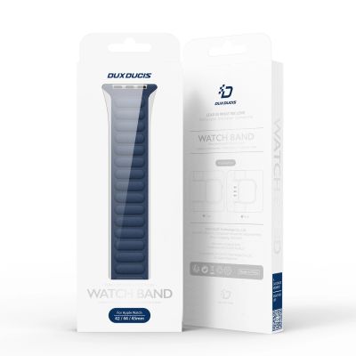 12. Dux Ducis Strap BL Magnetic Strap for Apple Watch 38 / 40 / 41 mm - Blue