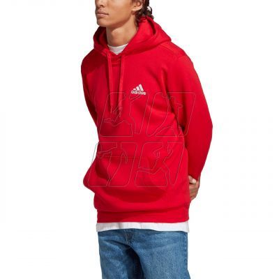 3. adidas Essentials Fleece Hoodie M H47018