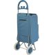 4. SHOPPING BAG ON WHEELS WITH FRAME 40L BLUE