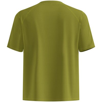 ODLO Men’s Short-Sleeve Crew-Neck T-Shirt CUBIC, Green