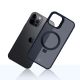 10. 3mk Smoke Case Mag&Stand for Apple iPhone 12 pro max - black