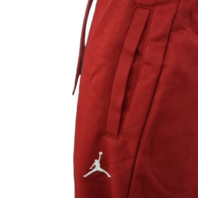 5. Men's red Air Jordan 23 Alpha Fleece Pants - CV8347-613