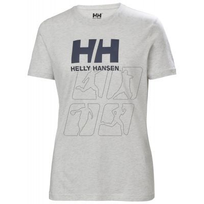 6. Helly Hansen Logo T-shirt W 34112 823