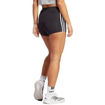 9. adidas Essentials 3-Stripes Single Jersey Booty Shorts W IC0757
