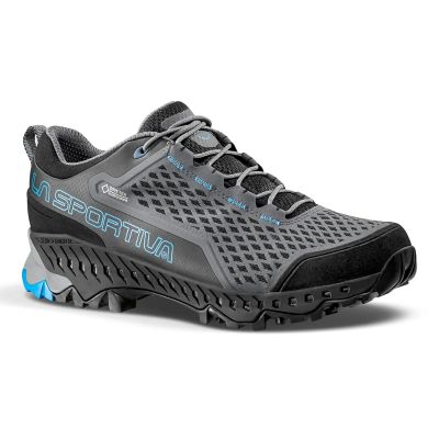 La Sportiva Spire GTX hiking shoes - slate/tropic blue size: 46