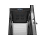 8. Floor-standing installation rack cabinet 19" 37U 600X600 black perforated door LCD LANBERG (flat pack)