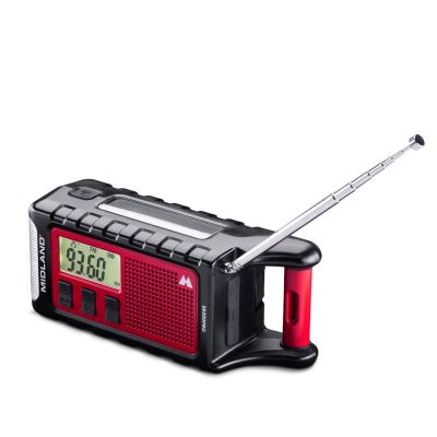 7. Midland ER300 PRO emergency radio with 10000 mAh battery