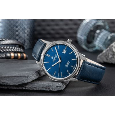 6. Atlantic Seabase 60343.41.51 Men's Watch + BOX