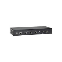LevelOne HVE-9214PTHDMI O.CAT.5 TRANSM. IEEE-802.3af PoE compatible for easy use and installation, easy plug-and-play installation, built-in EDID Hotplug detection, EDID priority management of HDMI outputs
