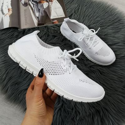 News W EVE211C slip-on sneakers white