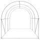 2. GREENHOUSE GARDEN TUNNEL 200X300X200CM PE GREEN STEEL STRUCTURE