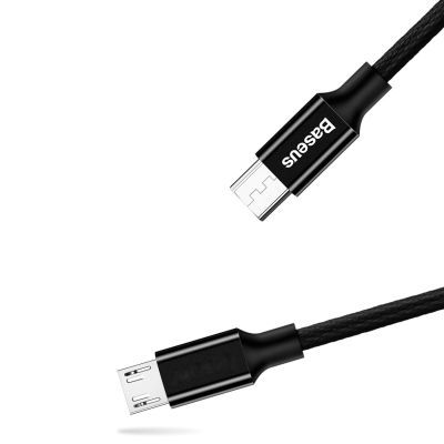3. Baseus Yiven USB-A - MicroUSB Cable 1.5m - Black