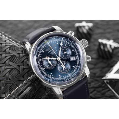 4. Men's Watch ZEPPELIN 100 Yahre 7680-3 + BOX