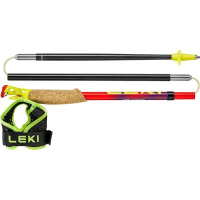 13. LEKI TRL ULTRATRAIL FX ONE trekking poles, 115cm red
