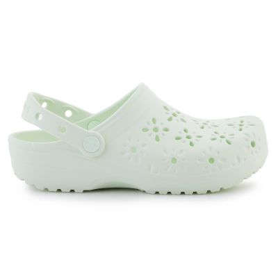 6. Crocs Classic Floral Cut Out Clog W 210927-3YH slides
