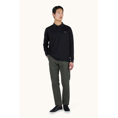 5. Paul&Shark men's cotton polo shirt black 99311003-11 - classic, elegant