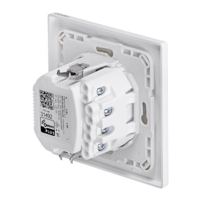 4. FIBARO Walli Switch Smart Light Switch, White (FGWDSEU-221)