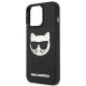 6. Karl Lagerfeld 3D Rubber Choupette Case for iPhone 13 Pro / iPhone 13 - Black