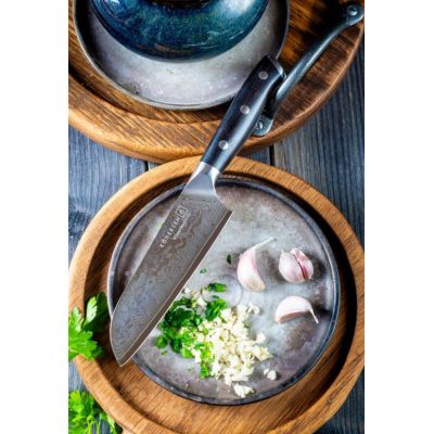 4. Kohersen Elegance Ebony Wood Utility Knife 12.7cm