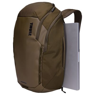 12. Thule Chasm TCHB215 Deep Khaki Backpack Polyester Hiking Backpack